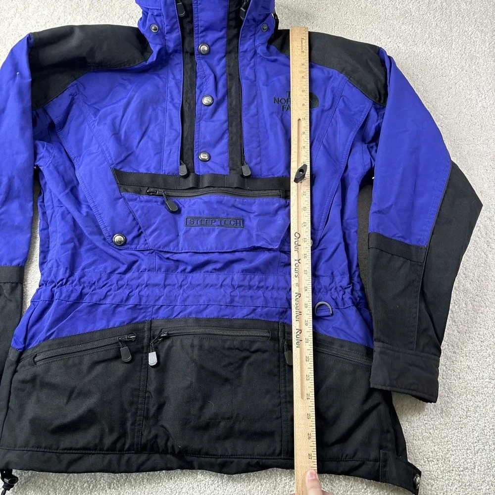 The North Face Steep Tech Scot Schmidt Jacket Pullover Adult Size Small Purple